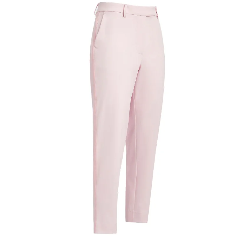 Womens Performance Twill Mid Rise Pants Blush - AW24