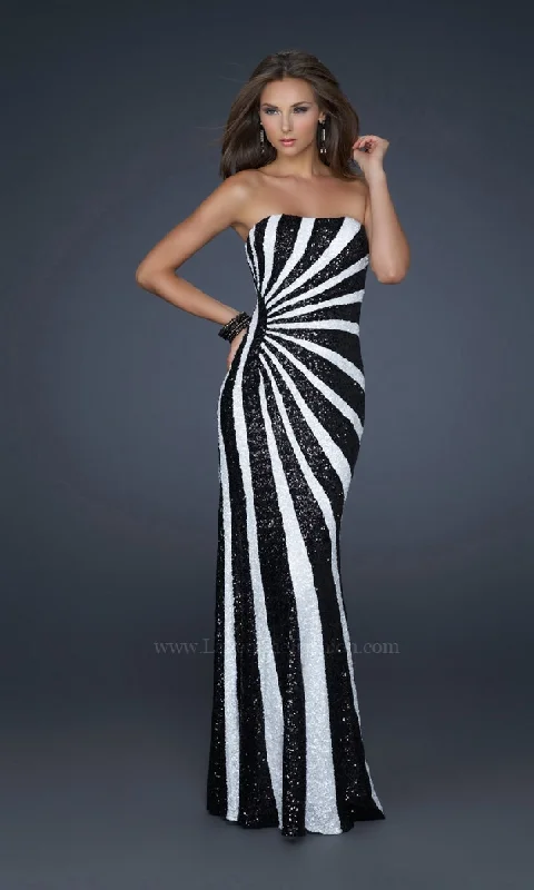 Long Evening Gown: La Femme 17456 Tunics Seasonal trendy