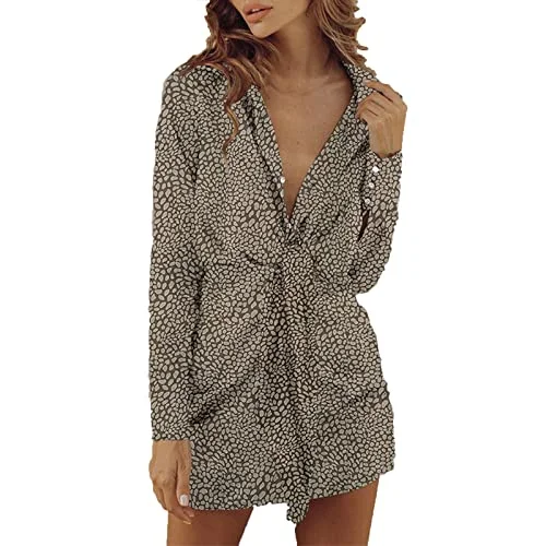 Women's Dress Sweet & Cute Dress Ladies Casual Lapel Sexy Slim Dress Long Sleeve Printed Shirt Dress Fancy Cocktail Dress Party Dress Maxi A-line Dress Sequined Elegant Party Women's Dress Sweet & Cute Dress Ladies Casual Lapel Sexy Slim Dress Long Sleeve Printed Shirt Dress Fancy Cocktail Dress Party Dress Maxi A-line Dress Sequined Elegant Party