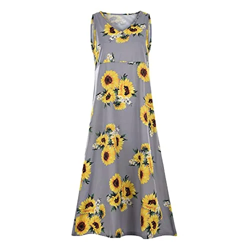 Women's Dress Sweet & Cute Dress Ladies Casual V-Neck Summer Prints Loose Sleeveless Vest Camis Dress Fancy Cocktail Dress Party Dress Maxi A-line Dress empire Waist empire Women's Dress Sweet & Cute Dress Ladies Casual V-Neck Summer Prints Loose Sleeveless Vest Camis Dress Fancy Cocktail Dress Party Dress Maxi A-line Dress empire Waist empire